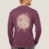 Erröten Deinetwegen Tri-Blend Shirt (Rückseite)