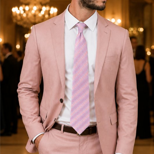 Erröten Eleganz Pastell Krawatte