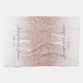 Erröten Geschirrtuch (Horizontal)