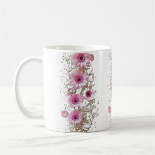 „Erröten in der Nacht“ „Rosa Flüstern auf Schwarz“ Kaffeetasse