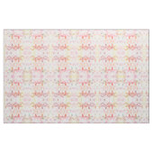 Erröten moderne BlumenMandala des rosa Stoff (Yard (91,4 cm))