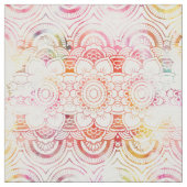 Erröten moderne BlumenMandala des rosa Stoff (Muster)