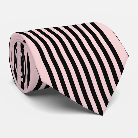 Erröten-n-Schwarz Krawatte (Gerollt)