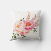 Erröten rosa Dreamcatcher Kissen (Rückseite)