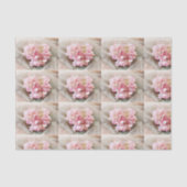 Erröten rosa Herzhydrangea-Fliesen für decoupage Seidenpapier (Vorderseite)