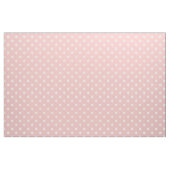 Erröten rosa u. der Weiß-Punkt-| Gewebe Stoff (Fat Quarter (45,7 x 55,9 cm))