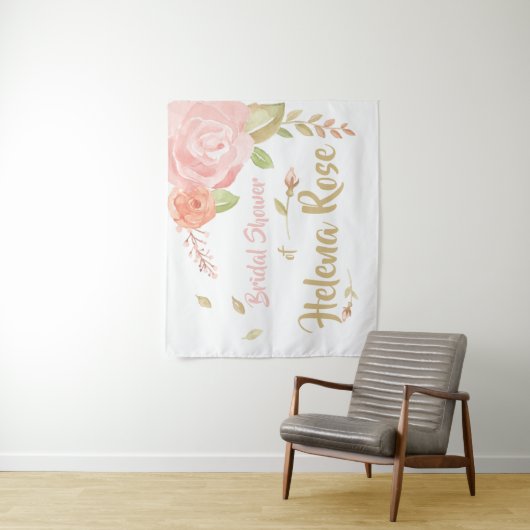 Erröten Rosa-u. Wandteppich (Beispiel)