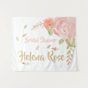 Erröten Rosa-u. Wandteppich