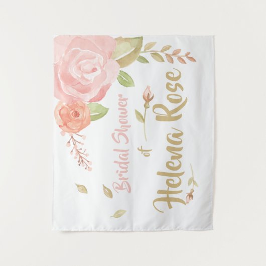 Erröten Rosa-u. Wandteppich (Vorderseite)