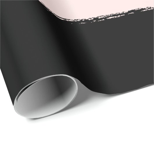 Erröten Sie u. schwärzen Sie rauer Geschenkpapier (Rolleneckpunkt)