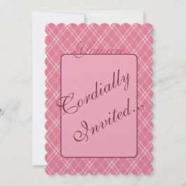 Erröten Valentineinladung Einladung