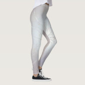 Erröten zu Weiß Leggings (Rechts)