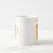 Errötend rosa Kaffeetasse (Mittel)