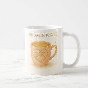 Errötend rosa Kaffeetasse