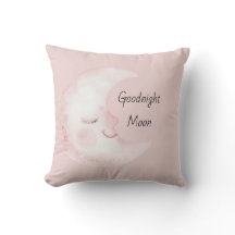 Errötend Rosa Weiß Glücklich Gute Nacht Mond