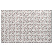 Errötend schwarzes abstraktes Tierdruckmuster Stoff (Yard (91,4 cm))