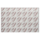 Errötend schwarzes abstraktes Tierdruckmuster Stoff (Fat Quarter (45,7 x 55,9 cm))