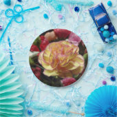 Errötende Blumenblätter Pappteller (Party)