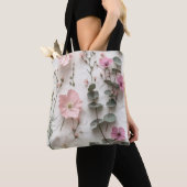 Errötende Florale Botaniktasche Tasche (Von Nahem)