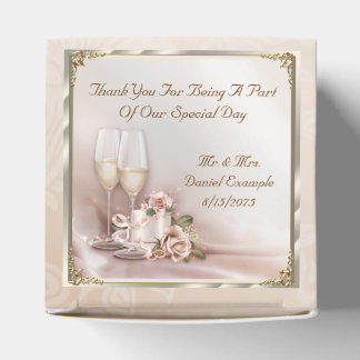Errötende Geschenkboxen für die Hochzeit Geschenkschachtel