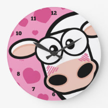 Errötende Kuh mit Liebe Herzen