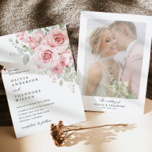 Errötende Rosen Blumen Hochzeitsfoto Hintergrund