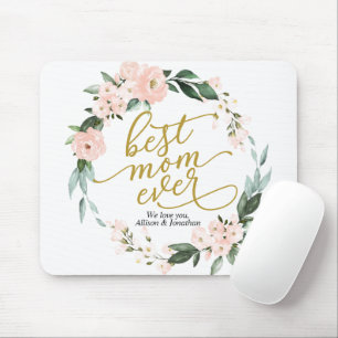 Errötender floraler Kranz Beste Mutter Aller Mütte Mousepad