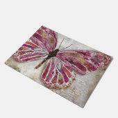 Errötender Schmetterling Fußmatte (Schrägansicht)