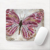 Errötender Schmetterling Mousepad (Mit Mouse)