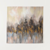 Errötender Wald I Wandteppich (Vorderseite (Horizontal))