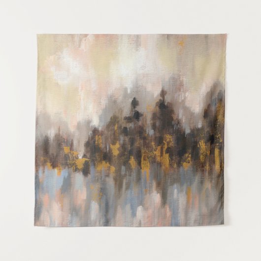 Errötender Wald I Wandteppich (Vorderseite (Horizontal))