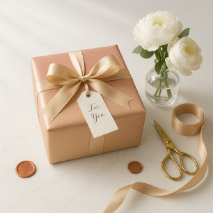 Errötendes Gold Luxe Ombre  Geschenkpapier