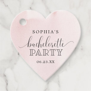 Errötendes Junggesellinnen-Abschiedsparty-Geschenk Geschenkanhänger
