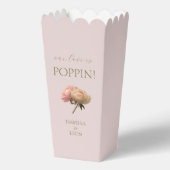 Errötendes Rosa | Chic Rosé Popcorn Geschenkschachtel (Vorderseite)