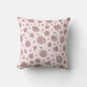 Errötendes Rosa Leopard Gepard Druck Chic Muster Kissen