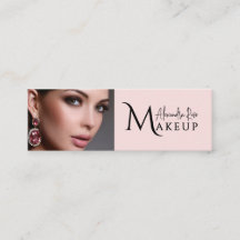 Errötendes Rosa Makeup-Artist QR-Code Social Icon 