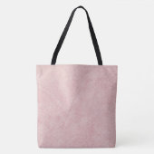 Errötendes Rosa Massives Strukturfarbe Tasche (Vorderseite)