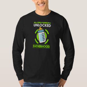 Errungenschaft Ungesperrte Vaterschaft Funny Daddy T-Shirt