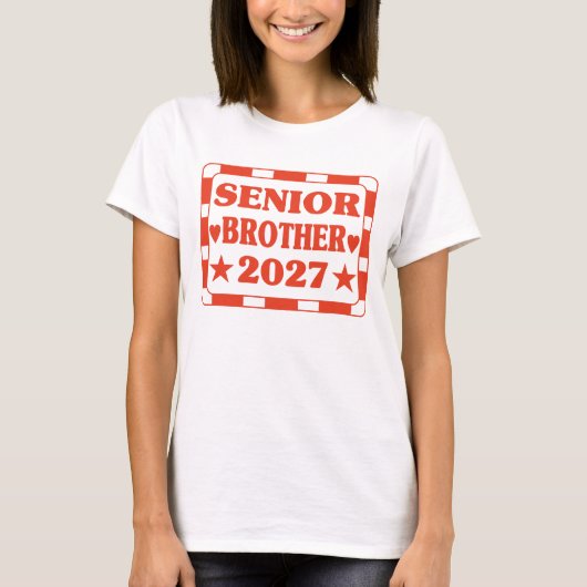 Erster Bruder 2027. T-Shirt (Vorderseite)