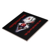 Ersatzchirurg - böser Clown Fliese (Seite)