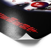 Ersatzchirurg - böser Clown Fotodruck (Ecke)