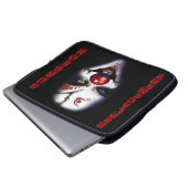 Ersatzchirurg - böser Clown Laptopschutzhülle (Vorne Knopf)