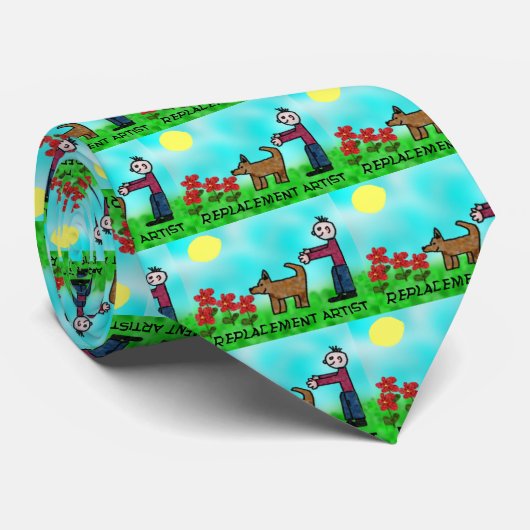 Ersatzkünstler Krawatte (Gerollt)