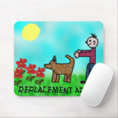 Ersatzkünstler Mousepad (Mit Mouse)