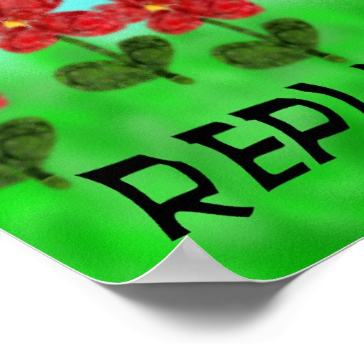 Ersatzkünstler Poster (Ecke)