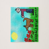 Ersatzkünstler Puzzle (Vertikal)