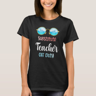 Ersatzlehrer für Sonnenbrille Sommerurlaub T-Shirt
