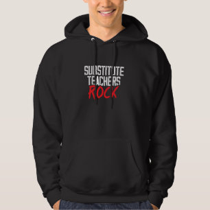 Ersatzlehrer-Rock-Unterrichter Hoodie