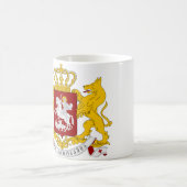Ersatzmatte von Waffen Georgien Kaffeetasse (Mittel)