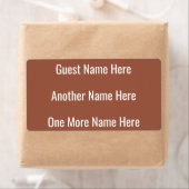 Ersatzname für Terracotta-Beschriftungsschild (Insitu)